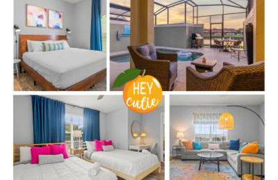 Lake view Pool home near Disney - 5BR 4BA - Foto 1