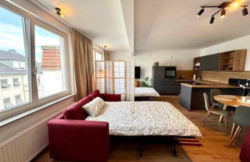 SuperHosts PARKPLATZ - Zentrum - TERRASSE - King-Bett - NETFLIX - Foto 18