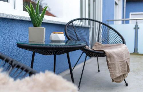 BEST STAY CityAppartment Hünfeld- SmartTV FreeWlan Balkon, in wenigen Minuten am Bahnhof, Innenstadt und doch ruhig gelegen - ideal für Paare oder Geschäftsreisen - Foto 25