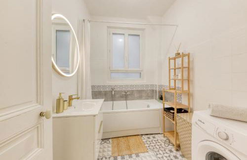 -L'émeraude de Louis XVI- Idéal pour Couple-Solo-Pro 8min de Paris-1min de la gare - Foto 3