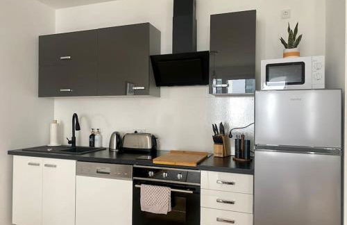 Apartment am Flughafen, Glasfaser-Internet, Waschmaschine - Foto 18