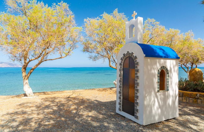 Villa Tzina Large Private Pool Walk to Beach A C Wifi Car Not Required - 1604 - Foto 47