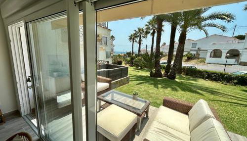 Super Holiday Las Buganvillas garden and sea views - Photo 1, Garden, sunbed