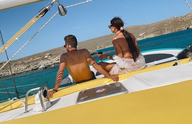 Pequeno grupo, nadar em Rhenia, ver o pôr do sol fm LVenice, freetrans - Foto 10