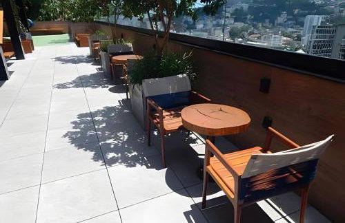 Studio Carioca Lapa - Vista Linda e Rooftop Incrível - Foto 24