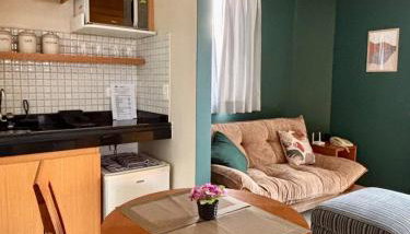 Flat ótima localização com vaga - Foto 4