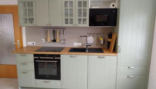 Gemütliche Apartments in Steinberg am See für Arbeit & Urlaub - Foto 2, stove, dishwasher