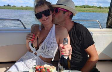 Sauna balia - Nowa Osada Domki przy plaży - całoroczne domki na Mazurach - Foto 33