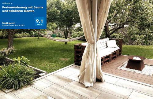 Ferienwohnung mit Sauna und schönem Garten - Foto 17