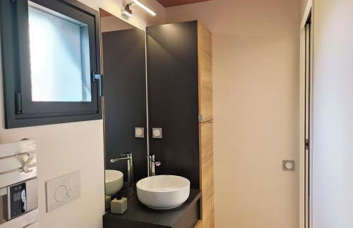 L'Ermitage - écolodge avec jardin clôturé - Foto 15