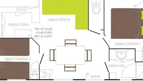 Mobil Home 2 chambres - Foto 5