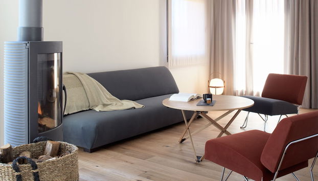 Zona de estar del vestíbulo