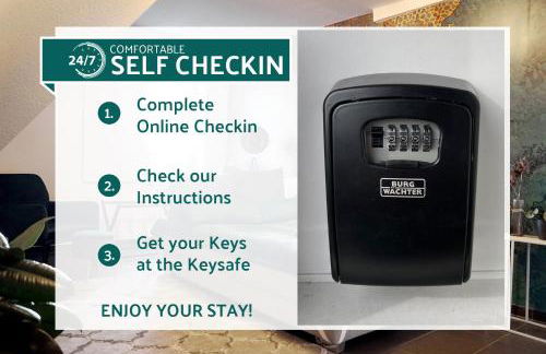 Modernes, zentrales Apartment in Troisdorf, Region Köln Bonn, 3 Etage, maximal für 4 Personen, Parkplatz & Netflix inklusive - Foto 25