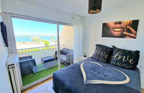 Appartement 1ere ligne piscine terrasse au bord de la plage front de mer avec vélos - Foto 33