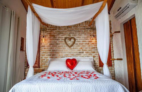 Chalé Formoso - Chalé Romântico com Hidromassagem - Foto 25