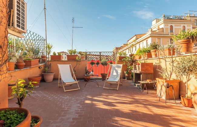Trastevere Romantic Terraced Apartment - Foto 22