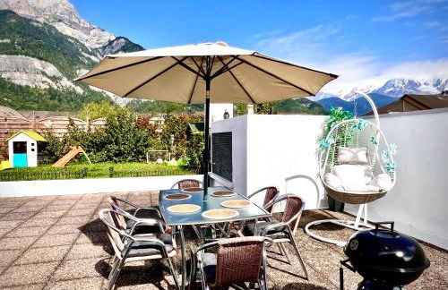 Le petit paradis au pied du Monte Blanco,jacuzzi privé, Rooftop,air de jeux - Foto 33