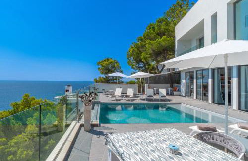 Can Ema, villa moderna con piscina frente al mar - Foto 37