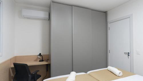 Flo - 106 Central novo 2 quartos com Ar- Q e F home office - Foto 3