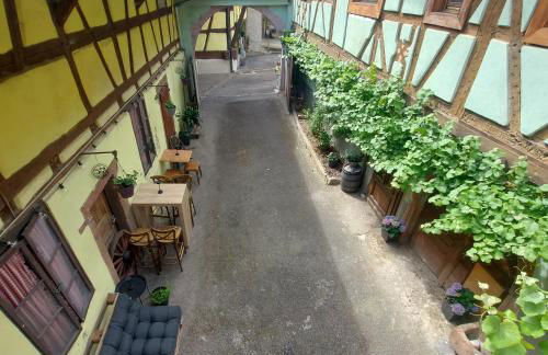 Gîte typique alsacien maison vigneronne 18e siècle - Foto 9