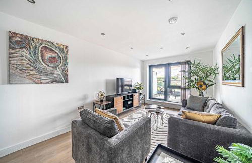 Leeds City Centre 2BR Apartment - Luxury Stay with Private Terrace - Foto 27