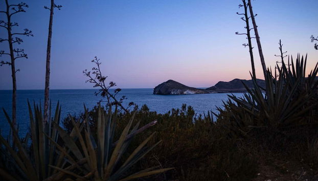 Paysage spectaculaire au coucher du soleil