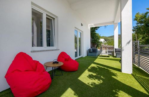 Villa Mirjam with swimming pool, jacuzzi and sea view - Foto 33