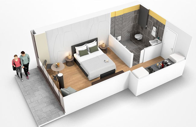 Yuna Les Halles - Serviced Apartments - Foto 57