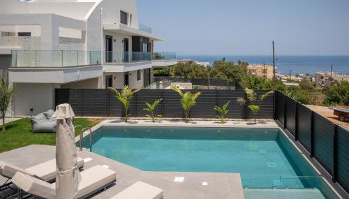 Anama Villas, with Pool & Views to Rethymno, By ThinkVilla - Photo 2, sunbed