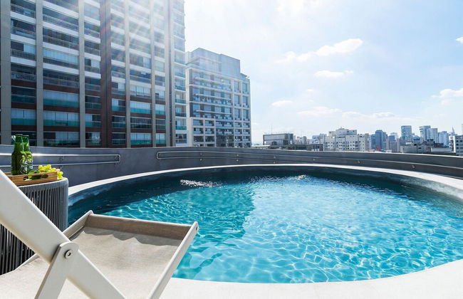 Apartamento moderno com piscina e AC - Foto 14
