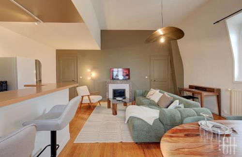 Appartement avec chambre, parking, bureau, wifi - Foto 5