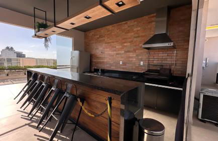 Studio Super Luxo com ar condicionado vaga piscina academia coworking etc - Photo 40