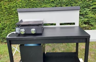 Mobil home camping les Charmettes 4 étoiles les MATHES en Charente Maritime prés du ZOO de la Palmyre 8 personnes tout confort 3 chambres 2salles de bains 2 WC Lave linge lave vaisselle Climatisation bien situé - Foto 17