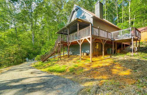 9 Mi to Lake Burton Cabin with Deck Near Helen - Foto 26