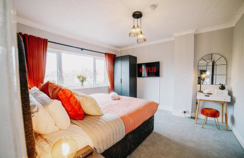 Modern 3-bed, Garden, Fast WiFi, Family, Contractors - Foto 17