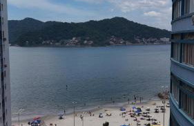 AP frente a praia São Vicente, pé na areia! Bem localizado, Arejado, Promoção! - Foto 6