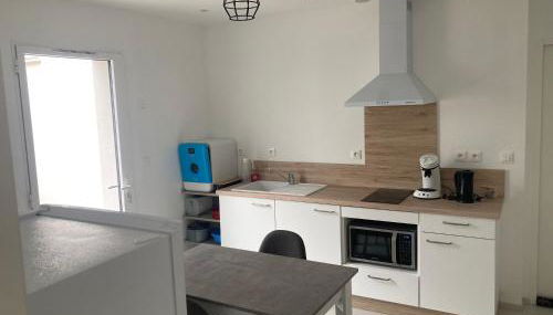 Gîte les Oyats 2 personnes 50m de la mer - Photo 4, stove, dishwasher, pet friendly, minibar