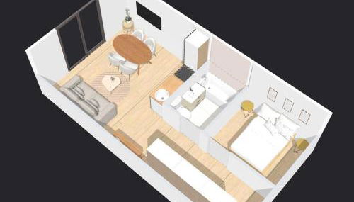 Appartement Cosy, terrasse vu mer, piscine, Sauna - WarmHouse - Photo 5