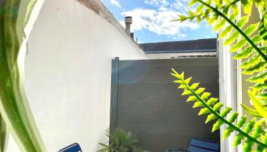 Escale bohème - Terrasse en centre-ville - Gare - Foto 3, Garden view