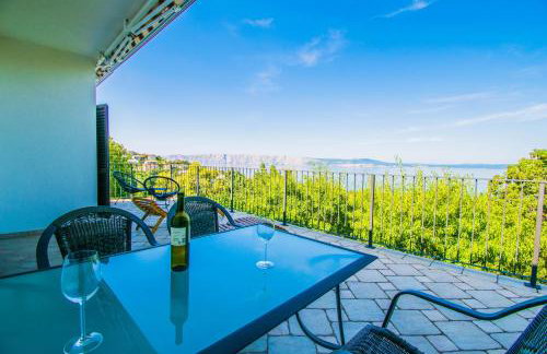 Apartment Vincent with beautiful sea view terrace - Foto 6