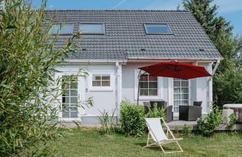 Ferienhäuser Insel Usedom Haus Diego 9 - Blick aufs Achterwasser! Whirlpool und Sauna - Foto 2