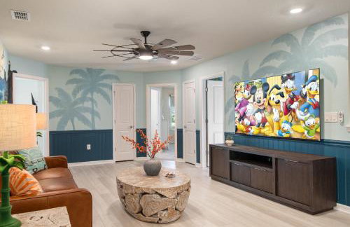 New 10-bedroom Luxury Retreat, Private Pool and Spa, Near Disney and Orlando - Foto 40