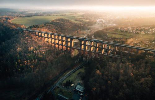 5 Sterne Ferienwohnung Schlossplatz - Sachsen Vogtland Erzgebirge 6 Personen 3 SZ Sauna Kamin - Foto 41