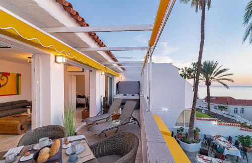 Mogan luxury apartment, sea views, jacuzzi and sauna. - Foto 30