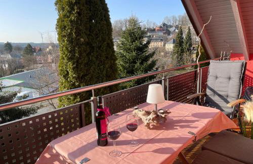 Tolle Ferienwohnung mit Loggia in Schauenstein 100qm bei Hof an der Saale Frankenwald - Foto 12