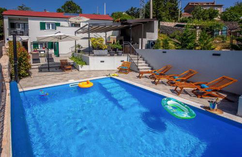 Villa LETA - Luxury villa in a green oasis with heated swimming pool, fitness center and summer kitchen - Kvarner - Foto 4
