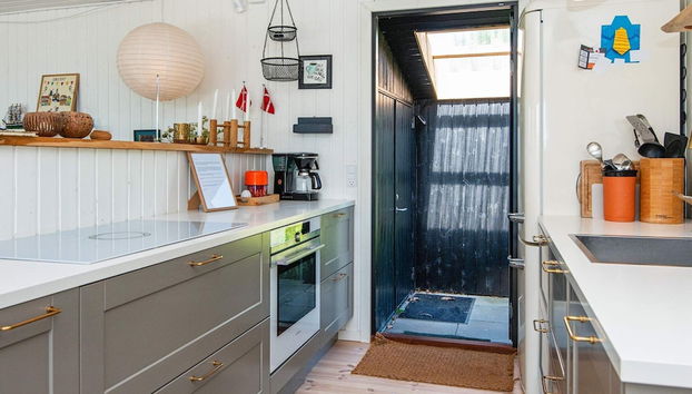 8 Person Holiday Home in Ebeltoft-by Traum - Foto 5, Cocina privada