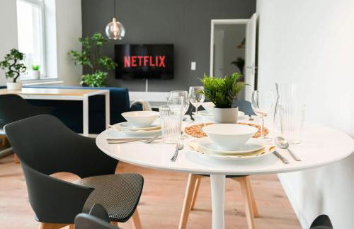 50qm Apartment in Krefeld zentral gelegen mit hohen Decken - BEUYS Apartments - Krefeld - Foto 2