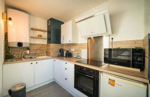 Cocon Azur, piscine, clim, à 5 min de la plage - Foto 4