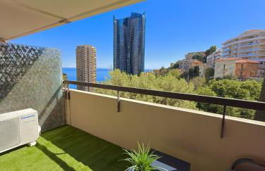 Studio de LUXE Portes de Monaco - Vue MER - Piscine - Wifi - Foto 68